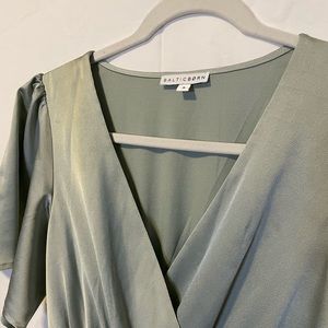 Sage Green Midi Dress